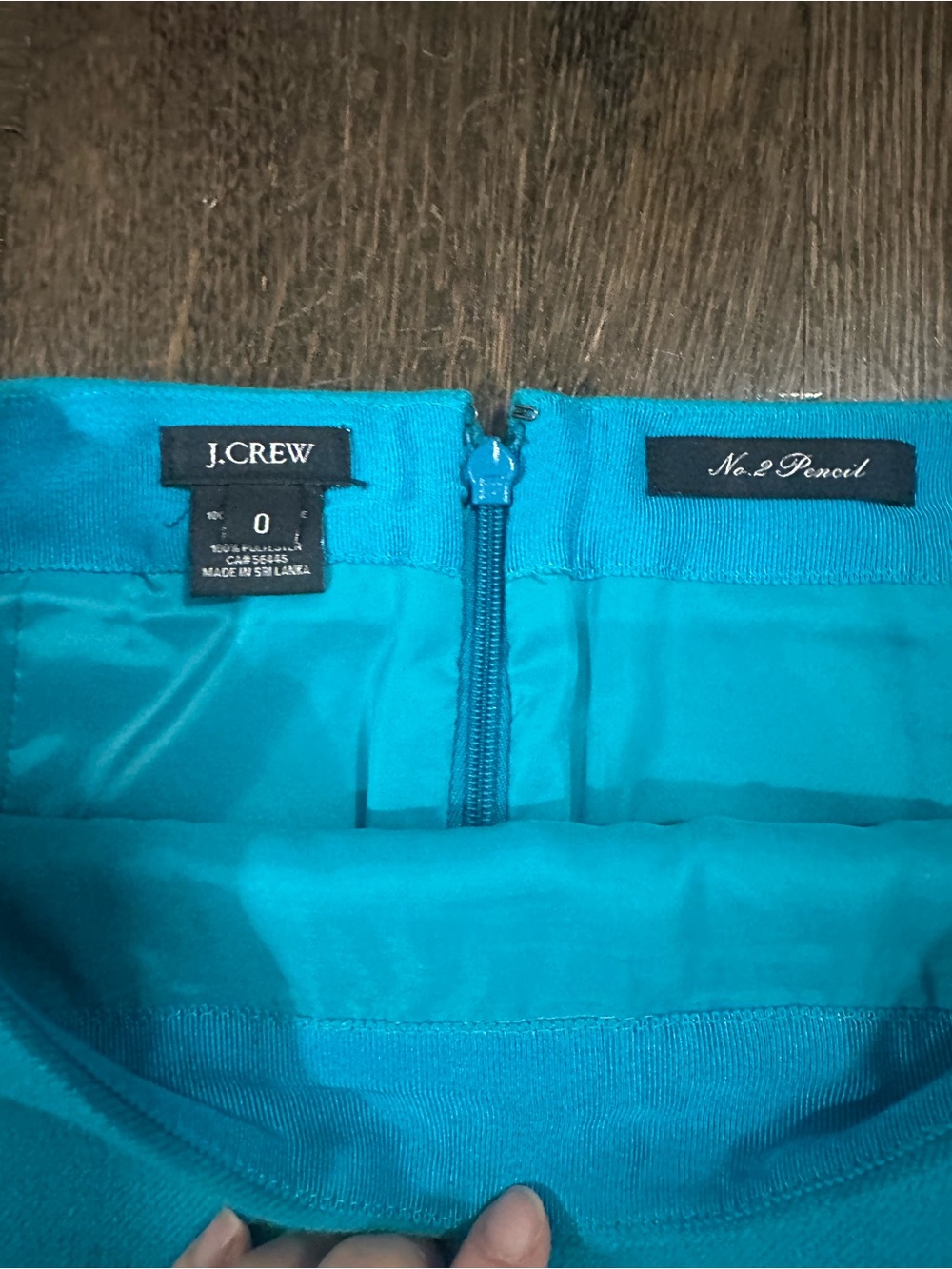 J crew - No. 2 pencil skirt - size 0 - $168 retail